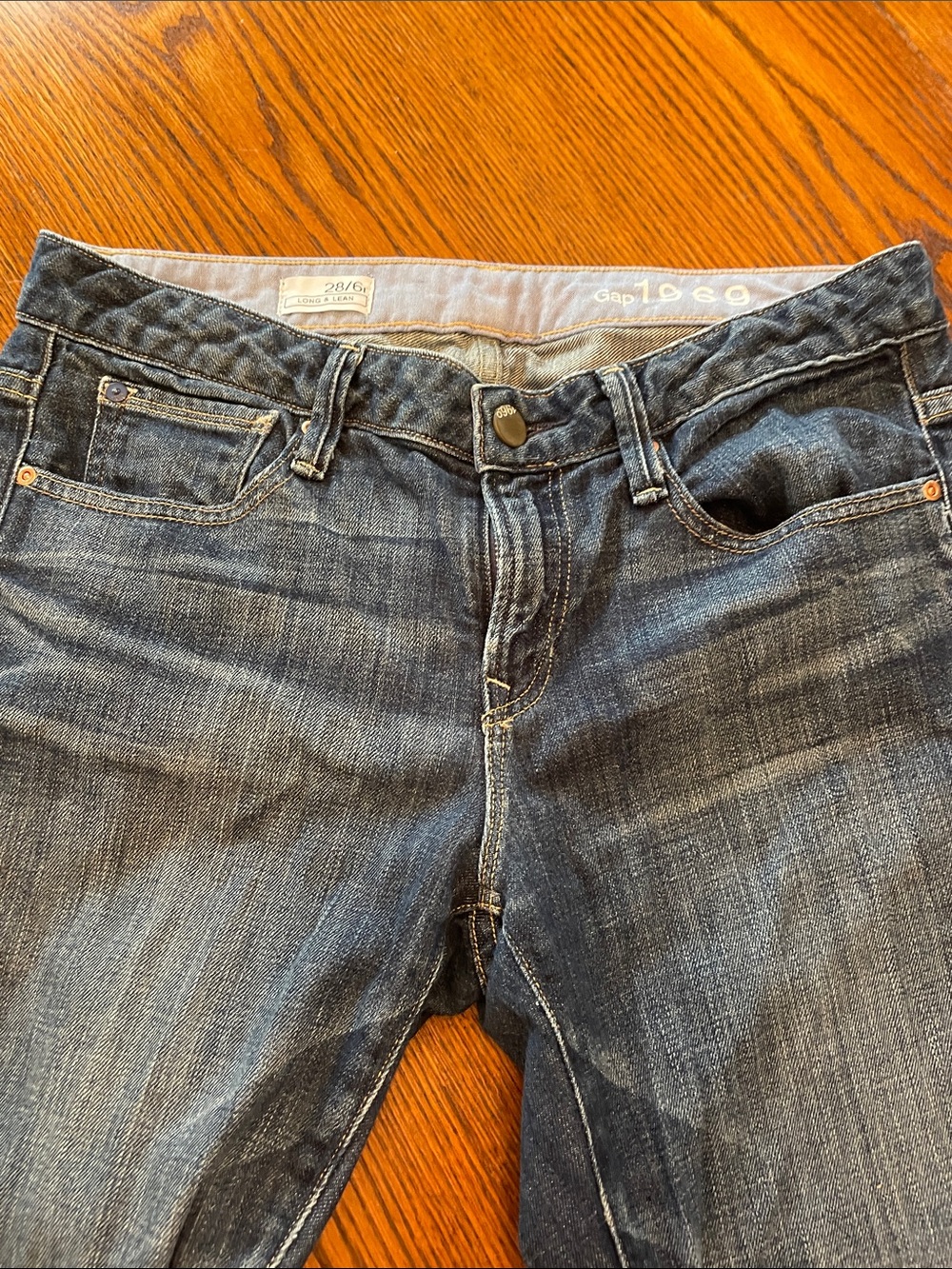 GAP Dark Blue Long and lean Jeans